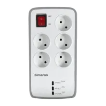 محافظ ولتاژ 5 راهی صوتی و تصویری بدون ارت مدل SM-525-28-N (کابل 280)