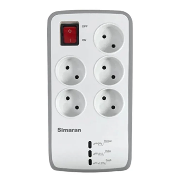 محافظ 5 راهی صوتی و تصویری سیماران مدل SM-525-18-N ( کابل 180)