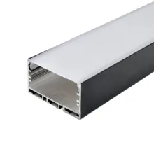 پروفیل لاین نوری روکار فنرخور چهار لاین SL43