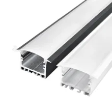 پروفیل لاین نوری توکار فنرخور دو لاین SL210