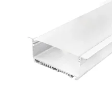 پروفیل لاین نوری توکار فنرخور پنج لاین گرد SL51