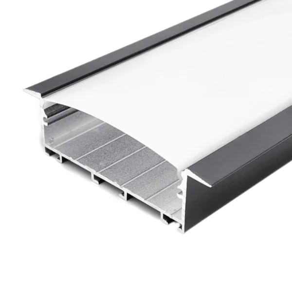 پروفیل لاین نوری توکار فنرخور پنج لاین SL511