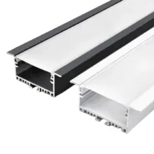 پروفیل لاین نوری توکار فنرخور سه لاین SL32